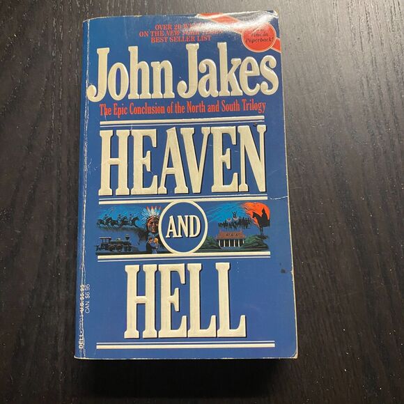 The North and South Trilogy: Heaven and Hell by John Jakes (1988, Mass Market) - Picture 1 of 5